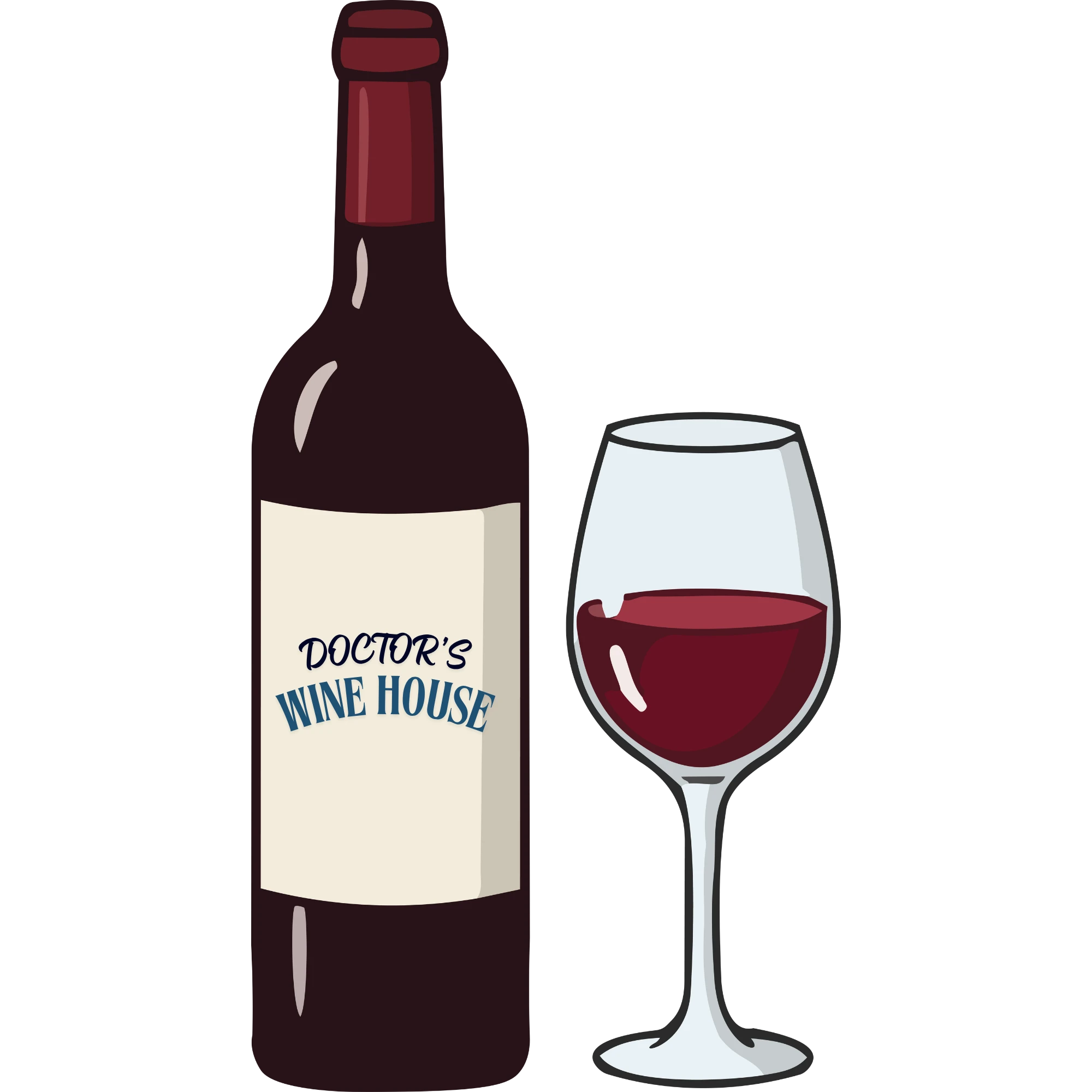 Doctor's Wine House Logo